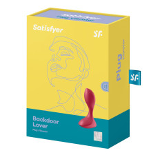 Анальна вібропробка Satisfyer Backdoor Lover Red