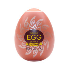 Мастурбатор-яйце Tenga Egg Shiny II, щільний TPE, пробник лубриканту 5 мл