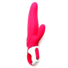 Мощный вибратор-кролик Satisfyer Vibes Mr. Rabbit, два мотора, литой силикон, 12 режимов работы