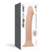 Насадка для страпону Strap-On-Me Dual Density Dildo Flesh XL, діаметр 4,5 см, двошарова, гнучка