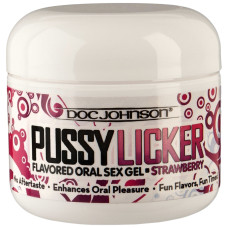 Смачний гель для кунілінгусу Doc Johnson Pussy Licker Strawberry (56 г)