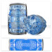 Мастурбатор Fleshlight Quickshot Turbo Blue Ice, компактний, чудово для пар і мінету