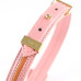 Повідець LOCKINK SEVANDA Love Heart Butterfly Leather Collar Set - Pink