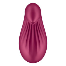 Вибратор Satisfyer Dipping Delight Berry, 2 мотора, гибкий кончик