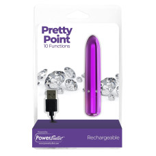 Віброкуля PowerBullet - Pretty Point Rechargeable Bullet Purple