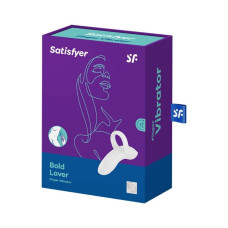 Вібратор на палець Satisfyer Bold Lover White (м'ята упаковка!!!)