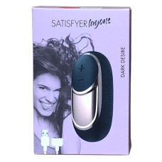 Потужний вібратор Satisfyer Lay-On - Dark Desire, водонепроникний, 15 режимів роботи