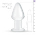 Скляна анальна пробка Gildo Glass Buttplug No. 25