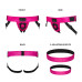 Труси для страпона Strap-On-Me Leatherette Harness Curious  Fuchsia