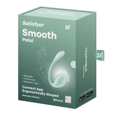 Смарт-виброяйцо Satisfyer Smooth Petal Connect App Mint