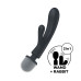 Вибратор-кролик с вибромассажером Satisfyer Triple Lover Grey, 3 мотора