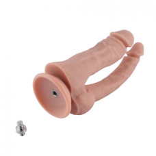 Подвійний фалоімітатор Hismith 9.8" Double Penetrator Silicone Dildo