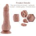 Подвійний фалоімітатор Hismith 9.8" Double Penetrator Silicone Dildo