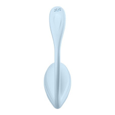 Смарт-віброяйце Satisfyer Smooth Petal Connect App Light Blue