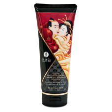 Їстівний масажний крем Shunga Kissable Massage Cream – Sparkling Strawberry Wine (200 мл)