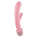 Вібратор-кролик з вібромасажером Satisfyer Triple Lover Pink, 3 мотори