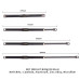 Фіксатор-розпірка LOCKINK Adjustable Spreader Bar Set - Black