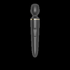 Вібромасажер Satisfyer Wand-er Woman (Black/Gold), водонепроникний, потужний, розмір XXL