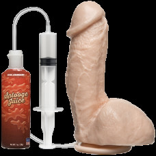 Фалоімітатор, що кінчає Doc Johnson The Amazing Squirting Realistic Cock, ПВХ, діаметр 5,1см