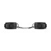 Наручники Bedroom Fantasies: Faux Leather Handcuffs One Size, чорні