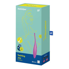 Смарт-вібратор для клітора Satisfyer Twirling Joy Fuchsia