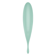 Смарт-вібратор для клітора з вакуумною стимуляцією Satisfyer Twirling Pro+ Mint