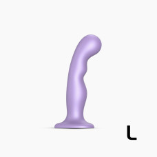 Насадка для страпона Strap-On-Me Dildo Plug P&G Lilas Metallic L