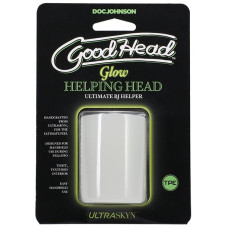 Мастурбатор Doc Johnson GoodHead -  Glow Helping Head