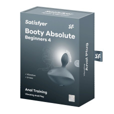 Анальна вібропробка Satisfyer Booty Absolute Beginners 4, для початківців, ввідна частина 3 см