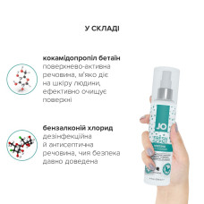 Комплект JO GWP — ANAL H2O Lubricant 120 мл + Misting Toy Cleaner 120 мл