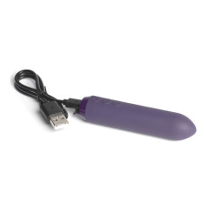 Мінівібратор Je Joue - Classic Bullet Vibrator Purple з глибокою вібрацією і фіксацією на палець