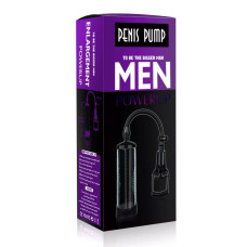 Вакуумна помпа з ручним насосом Men Powerup Black