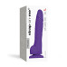 Реалістичний фалоімітатор Strap-On-Me SOFT REALISTIC DILDO Violet - Size L