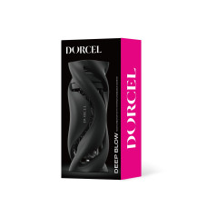 Мастурбатор Dorcel DEEP BLOW BLACK, подвійне використання