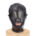 Капюшон для БДСМ зі знімною маскою Fetish Tentation BDSM hood in leatherette with removable mask