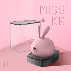 Вакуумний стимулятор з вібрацією KISTOY Miss KK Pink