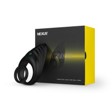 Эрекционное виброкольцо Nexus Enhance Vibrating Cock and Ball Ring, двойное