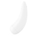 Вакуумный клиторальный стимулятор Satisfyer Curvy 2+ White с управлением через интернет