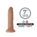 Торс с фаллоимитатором на присоске SilexD Apollo L Male Torso Caramel