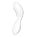 Вакуумный смарт-стимулятор с вибрацией Satisfyer Curvy Trinity 5 (White), управление со смартфона