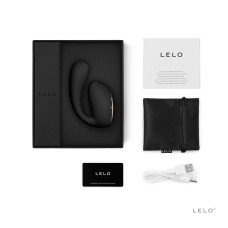 Смарт-вібратор LELO Ida Wave Black, вагінально-кліторальний, технологія WaveMotion, 2 мотори