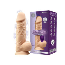 Фалоімітатор з вібрацією SilexD Norman Vibro Flesh (Model 1 size 8,5") + LRS, діаметр 5 см