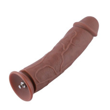 Силіконовий фалоімітатор для секс-машин Hismith 11″ Silicone Dildo (м'ята упаковка!!!)