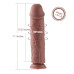 Силиконовый фаллоимитатор для секс-машин Hismith 11″ Silicone Dildo (мятая упаковка!!!)