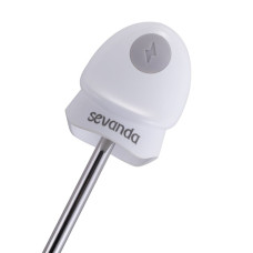 Уретральний зонд LOCKINK SEVANDA Vibrating & E-stim Metal Urethral Sounding - White