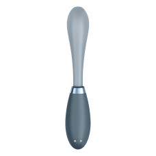 Вібратор Satisfyer G-Spot Flex 3 Grey, гнучкий стовбур із фіксацією положення