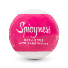 (SALE) Бомбочка для ванни з феромонами Obsessive Bath bomb with pheromones Spicy (100 г)