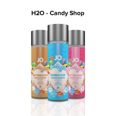 Лубрикант на водной основе JO H2O — Candy Shop — Cotton Candy (60 мл) без сахара и парабенов