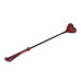 Шльопалка-сердечко Liebe Seele Wine Red Riding Crop with Heart-Shape Tip, натуральна шкіра