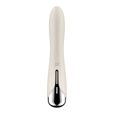 Вібратор точки G з обертанням Satisfyer Spinning Vibe 1 Beige, 2 мотори